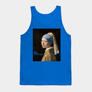 Girl With A Pearl Earring Tank Top